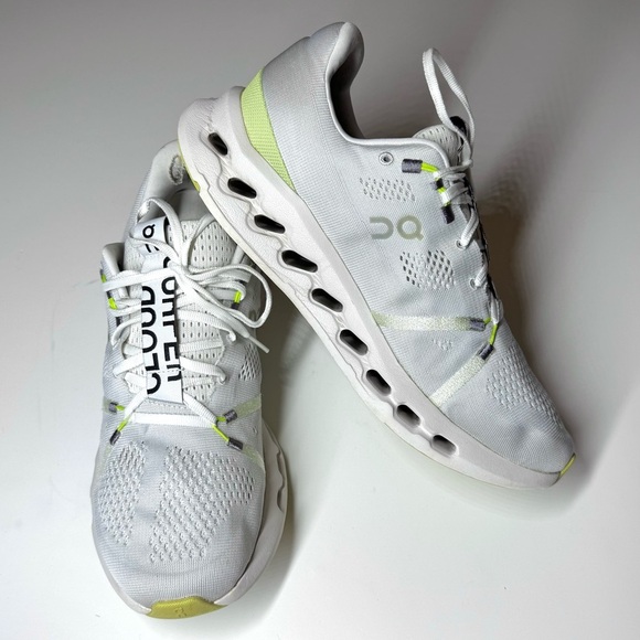 On Running Men’s Cloudsurfer athletic Running Shoes White Sand Size- 11.5 - Picture 7 of 11